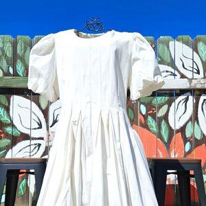 Anthropology Eri + Ali Corset-Seamed Midi Dress